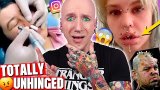 Nose Piercing WITH A DENTIST DRILL  Piercings Gone Wrong 75  Roly [upl. by Doughty]