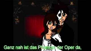 The Phantom of the Opera Das Phantom der Oper karaoke [upl. by Atel]