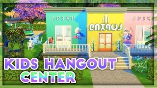 The Sims 4  Speed Build  Kids Hangout Center [upl. by Harmon23]