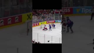 Jakub Krejčík scores a goal vs Great Britain shorts hockey iihfworlds [upl. by Ulland892]