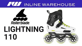 Rollerblade Lightning 110 Skates Review [upl. by Monjan]