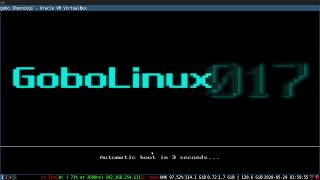 GoboLinux 17 VirtualBox install  CLI [upl. by Crellen]