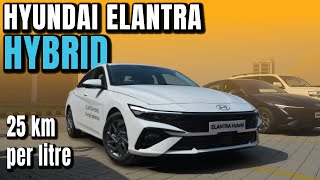 Hyundai Elantra Hybrid Launched in Pakistan  First Look Review [upl. by Gaughan177]