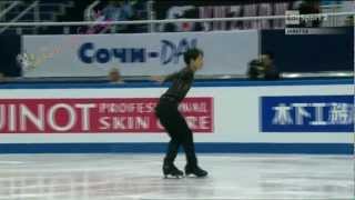 ISU GP Final SOCHI 2012 37 MEN SP  Tatsuki MACHIDA  07122012 [upl. by Orhtej]