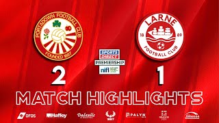 Portadown 2  1 Larne  Sports Direct Premiership  271024 [upl. by Vincenta]