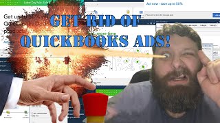 How to Permanently Get Rid of QuickBooks Advertisement Pop Ups [upl. by Irotal]