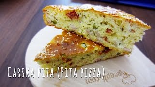 Carska Pita  Pita pizza  Recepticom [upl. by Hauge484]