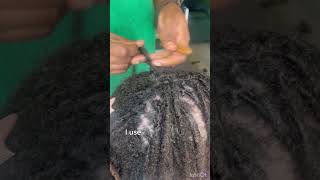 Crochet dreads locs tutorial [upl. by Draw218]