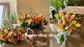 florist vlog l 꽃집사장일상  꽃집인테리어가구업체추천 재료사기feat동대문 꽃집창업브이로그 플로리스트 [upl. by Leroi]