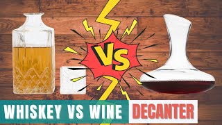 Difference Between A Whiskey Decanter amp Wine Decanter [upl. by Nessie968]