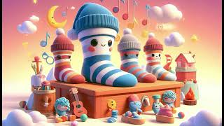 The Socks Song from Nursery Rhymes amp Kids Songs [upl. by Salene577]