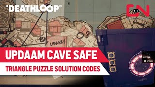 Deathloop Triangle Map Cave Safe Code Puzzle Solution in Updaam [upl. by Lemahs]