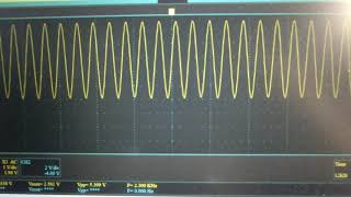 InstruStar ISDS205B DDS Sweep 300～3000Hz [upl. by Fuchs]