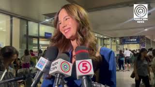 Catriona Gray heads to El Salvador for Miss Universe 2023  ABSCBN News [upl. by Suzann]