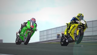 GPBikes  Battle Last Lap Chang International Circuit [upl. by Eyanaj]