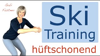 ⛷30 min hüftschonende SkiGymnastik  ohne Geräte [upl. by Klinges]