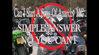 Can I Start A Sons Of Anarchy MC amp Fake Claims  QampA PART 2 [upl. by Winfield]