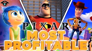 TOP 10  Most Profitable Pixar Movies With Voice [upl. by Bekha937]