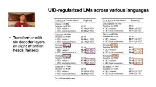 A Cognitive Regularizer for Language Modeling ACL 21 [upl. by Halik]