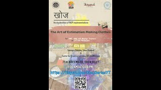 The Art Estimation  Making Clothes  Online Weekly Program for ARPsSRGs of Uttar Pradesh [upl. by Thinia]