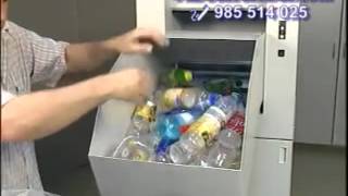 Perforadora de botellas y envases HSM PET Crusher 1049 SA [upl. by Anert677]