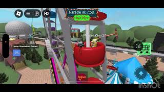 Going On The Oldest Rides in Theme Park Heideland On Roblox [upl. by Kolnick]