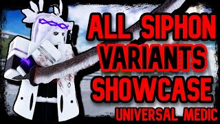 TYPE SOUL  ALL NEW UNIVERSAL MEDIC WEAPONS SHOWCASE Siphons Wretch [upl. by Goraud]