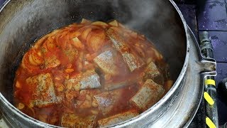 금 값이라 불리는 먹갈치 정말 맛있는 가마솥 요리가 되었습니다 Braised Cutlassfish Cook amp mukbang [upl. by Bambi922]