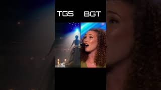 Loren Allred Never Enough Britains Got Talent Vs The Greatest Showman [upl. by Eppesiug]