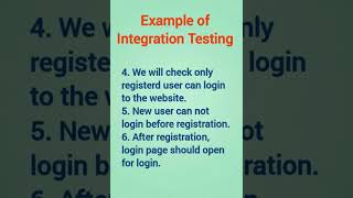 Example of integration testing shorts testing [upl. by Andromede]