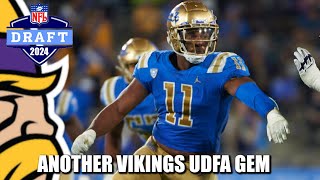 Minnesota Vikings Edge Rusher Gabriel Murphy One of the Best UDFA Fits in NFL [upl. by Bree471]