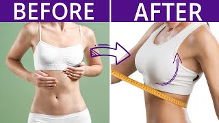 Easy Exercises To Lift amp Increase Breast Size In 30 Days DO AT HOME [upl. by Namrac722]