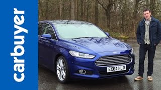 New 2015 Ford Mondeo Fusion hatchback  Carbuyer [upl. by Eliason]