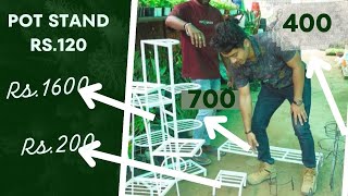 Plant stand starts from Rs120  Stands for your plants at reasonable prices plants [upl. by Lenci]