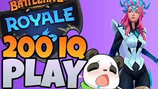 200 IQ Meteor Play  Alysia Solos  Battlerite Royale Gameplay [upl. by Annaxor]