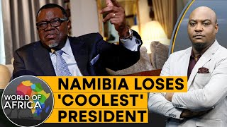 Namibia mourns the death of President Hage Geingob  World of Africa [upl. by Obadias]