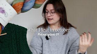 What I knit in October I season 2 episode 3 [upl. by Bailey]