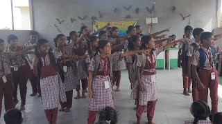 School chale hum dance performance [upl. by Oivaf]