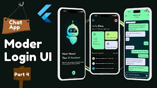 Flutter Chat App UI  Part 4 [upl. by Creamer481]