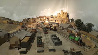 The Madder Valley Railway in operation at the Pendon Museum [upl. by Nedac161]