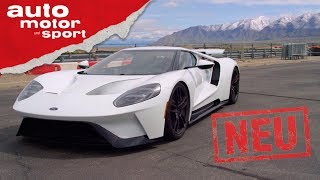 Ford GT  Neuvorstellung Test Review  auto motor und sport [upl. by Connelley]