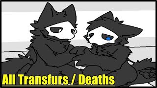 All Transfurs  Transfurmations  Deaths  Game Overs In English  Changed [upl. by Semyaj]