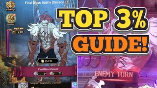 Final Boss CUSACK TOP 3 Guide CHALLENGE MODE IS PRETTY EASY Seven Deadly Sins Grand Cross [upl. by Arola]