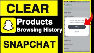 How to clear recent product history on snapchatDelete recent products on snapchatUnique tech 55 [upl. by Afira]