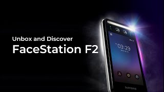 FaceStation F2 Unbox and Discover l Suprema [upl. by Orsa]