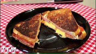 Grilled Spam and Cheese Sandwich Recipe [upl. by Sverre]