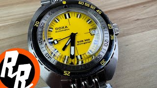 Doxa Sub 300 Divingstar COSC Exquisite Timepieces [upl. by Ydnas]