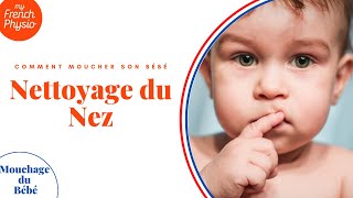 Comment Moucher le Nez de son Bébé Nettoyer le Nez de son Nourrisson Technique pour le Nouveau Né [upl. by Glynn557]