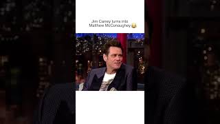 Jim Carrey’s SpotOn Matthew McConaughey Impression 😂 shorts [upl. by Naryb]