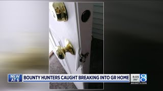 Bounty hunters charged with breaking into home [upl. by Naivad85]